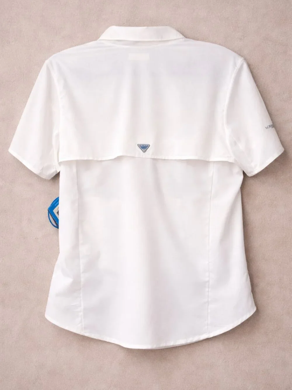 Columbia PFG Tamiami II Short Sleeve Fishing Shirt - White - NWT Large - Picture 3 of 8
